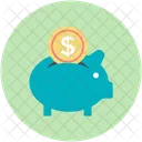 Sparschwein Bank Bargeld Symbol