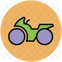 Schwer Fahrrad Motorrad Symbol