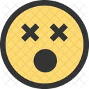 Schwindelig Fehler Emoji Symbol