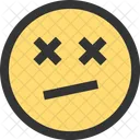 Schwindelig Fehler Emoji Symbol