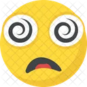 Schwindelig Emoji Emoticon Symbol