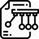 Newton Cradle Science Icon