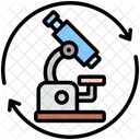 Scientific Cycle Microscope Icon