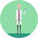 Scientist Test Physics Icon