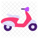 Motorcycle Scooter Bike Icon