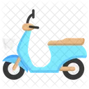 Scooter Transport Vehicle Symbol