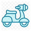 Scooter Transport Vehicle Icon