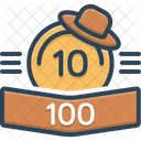 Points Score Rank Icon