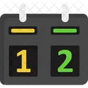 Score Board Soccer Soccer Scoreboard Icon