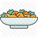 Scrambled Eggs Breakfast Icon