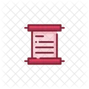 Scroll Manuscript Scripture Icon