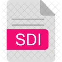 Sdi 파일 형식 아이콘