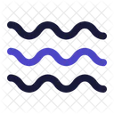 Sea Wave Lake Icon