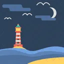 Sea Beach Wave Icon