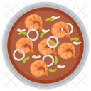 Seafood Prawns Fried Prawns Icon