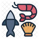 Seafood Gourmet Fish Icon