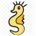 Seahorse Sea Monster Marine Animal Icon