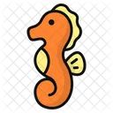 Seahorse Sea Animal Fish Icon