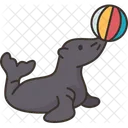 Seal Animal Show Icon