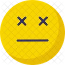 Sealed Eye Eyeless Emoticons Icon