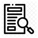 Search Magnifying Glass Overview Icon