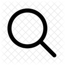 Glass Magnifying Search Icon