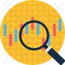 Search Analytics Search Magnifying Glass アイコン