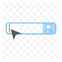 Search Bar Cloud Internet Icon