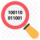 Search Binary Data  Icon