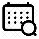 Search Calendar Calendar Search アイコン