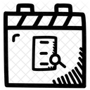 Search Data Calendar Date Icon