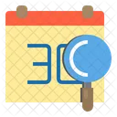 Calendar Data Work Icon