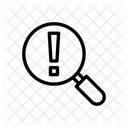 Error Search Warning Icon