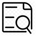 Search File Document Icon