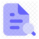 Search File Search Document Find File Icon