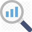 Search Graph Magnifier Icon