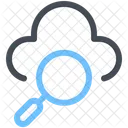 Search Cloud Network Icon