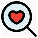 Search Love Love Seek Icon