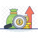 Search Money Business Dollar Symbol Icon