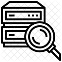 Search Server Search Database Server Icon