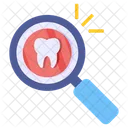 Search Tooth  Icon