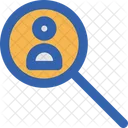 Search Worker Business Employee Icon