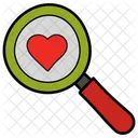 Searching Love Finding Love Exploring Love Icon