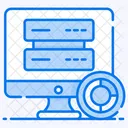 Secondary Data Data Storage Data Entry Icon