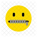 Secret Mouth Zip Icon