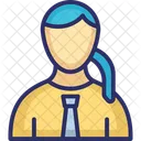 Secretary Amanuensis Assistant Icon