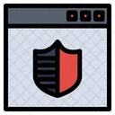 Browser Secure Shield Icon