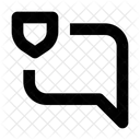 Comment Alt Shield Message Chat Icon