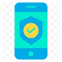 Shield Mobile Mobile Security Safe Device Icon