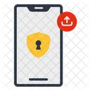 Secure Mobile  Icon